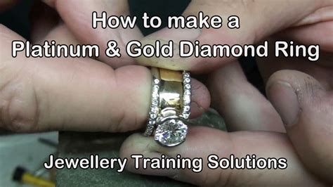 Platinum Gold Diamond Ring Youtube