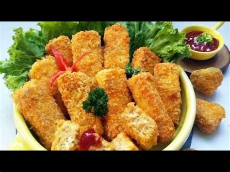 Cara Membuat Kerajinan Bahan Pangan Setengah Jadi Yg Berupa Nugget