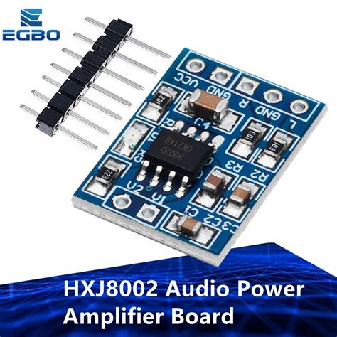 1 5PCS EGBO Mini HXJ8002 Audio Power Amplifier Board Module BTL Audio