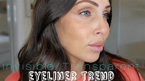 Tik Tok Trend Invisible Eyeliner Deep Set Eyes YouTube