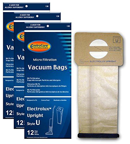 Buy Envirocareenvirocare Replacement Vacuum Bags For Electrolux Upright