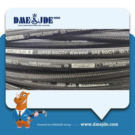 En Exceed Sae R Steel Wire Reinforced Hydraulic Rubber Hose