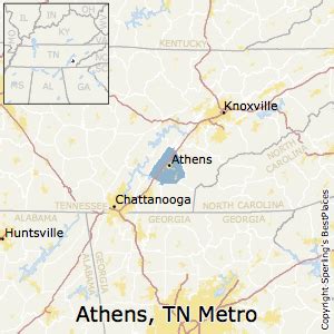 Athens Tn Map