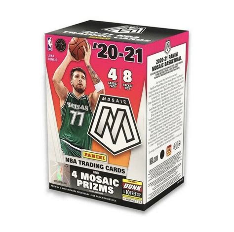 Panini Mosaic Nba 2020 2021 Blaster Box Big Shots Cards And Collectibles