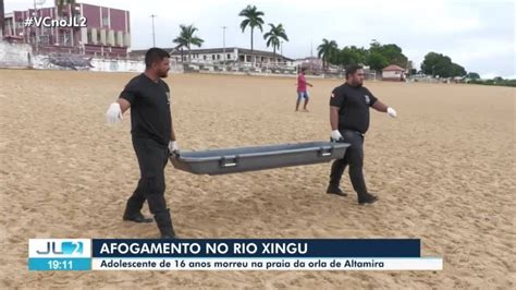 Adolescente Morre Afogado Na Praia Do Rio Xingu Orla De Altamira