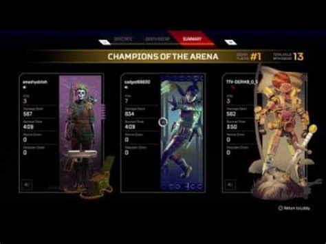 Apex Legends WR Fastest Win Winter Express YouTube