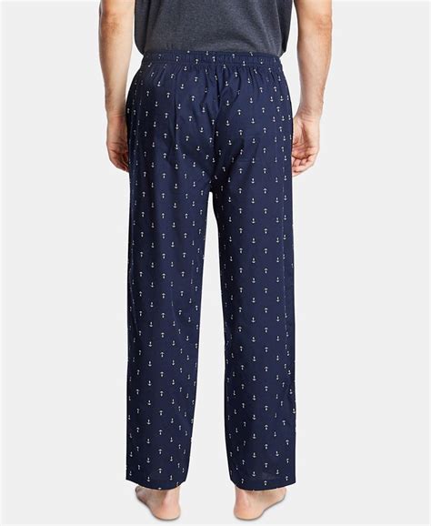 Nautica Mens Cotton Anchor Print Pajama Pants Macys