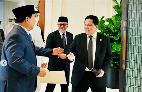 Masyarakat Dinilai Hendaki Erick Thohir Jadi Cawapres Prabowo