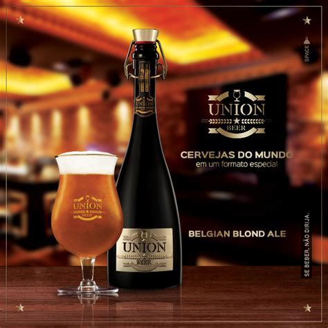 Cerveja Union Beer Belgian Blond Ale Cervejaria Campo Bom