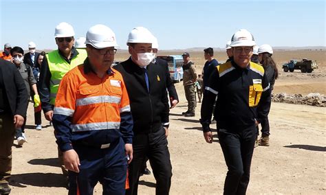 PRIME MINISTER L. OYUN-ERDENE VISITED THE TAVANTOLGOI-GASHUUNSUHAIT ...