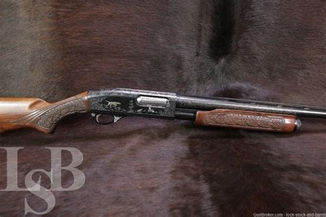 Remington Model 870 Wingmaster Engraved 12 GA 28″ Pump Action Shotgun C&R | Lock, Stock & Barrel