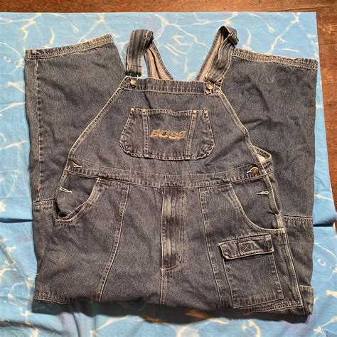 Vintage S Boss Jean Overalls Super Cute Overalls Depop