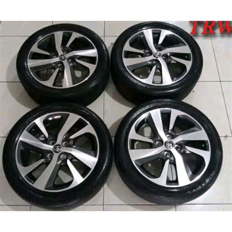 Jual Velg Mobil Variasi Pelek Seken Original Toyota Yaris Trd Sportivo