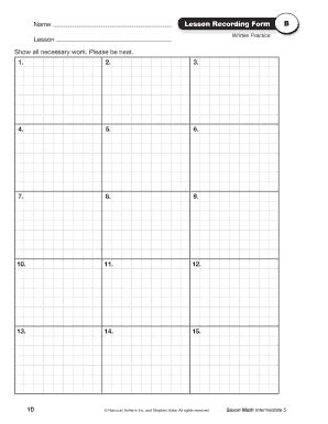 Saxon Math 100 Addition Facts Worksheets