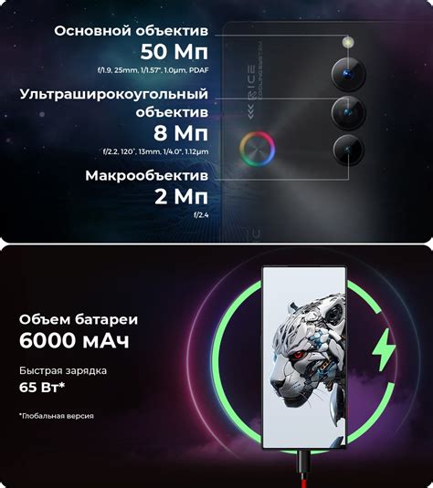ZTE Nubia Red Magic 8S Pro 16Gb/512Gb Midnight (Чёрный) - купить ...