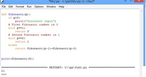 Fibonacci Series In Python Concepts Technical Interview