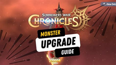 Summoners War Chronicles Monster Upgrade Guide Youtube