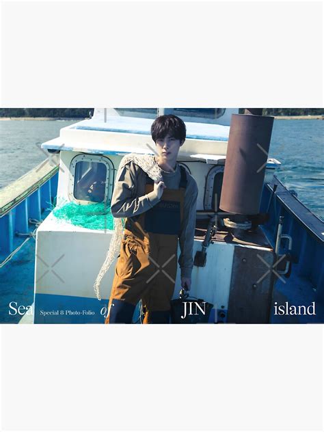 Me Myself And Jin Sea Of JIN Island Special 8 Photo Folio Sticker