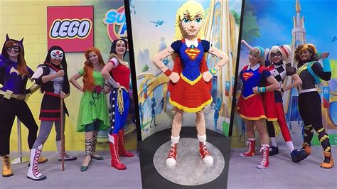 DC Super Hero Girls Dolls Lego & Cosplay @ 2016 New York Comic Con NYCC ...