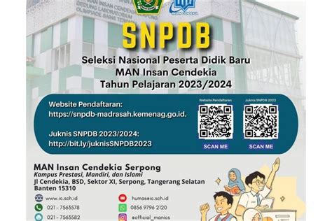 Pendaftaran Man Insan Cendekia Dibuka Syarat Dan Cara Daftar