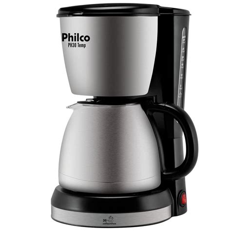 Cafeteira Elétrica Philco Ph30 30 Xícaras Aço Escovado 220 V