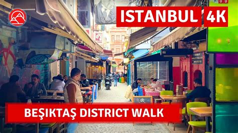 Istanbul 2023 Besiktas District Walking Tour 4k 60fps Besiktas