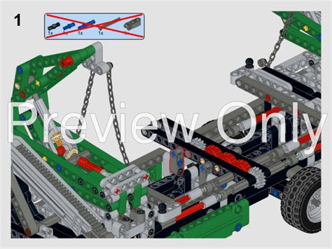 LEGO MOC 42078 Mack Full RC – PF by LegoDesigner | Rebrickable - Build ...