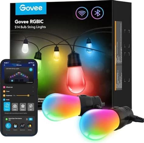 Govee H Rgbic Warm White Wi Fi Bluetooth Smart Outdoor