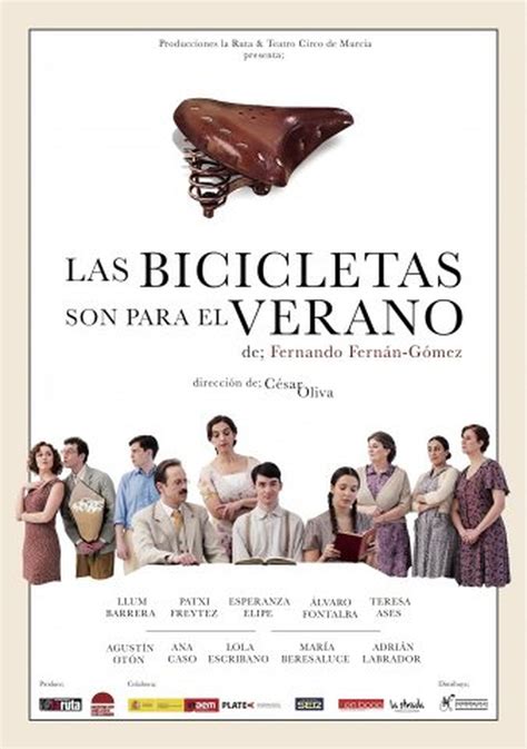 Vuelve el clásico de teatro Las bicicletas son para el verano