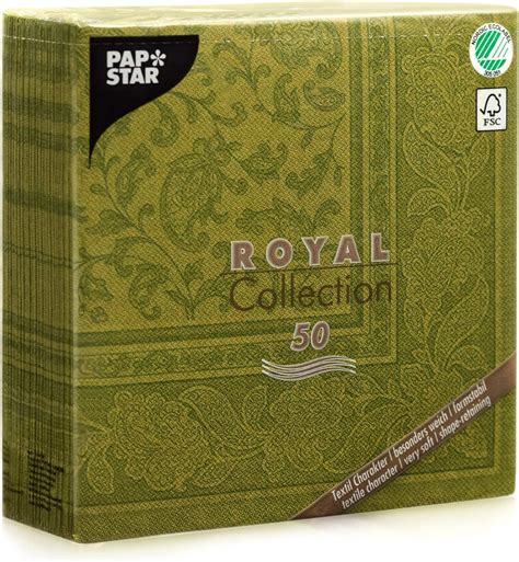 Papstar Servietten Royal Collection Falz Cm X Cm