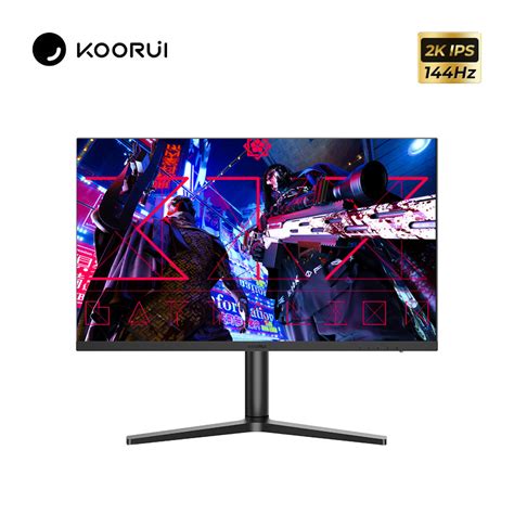 KOORUI QHD Curved 27 Inch Monitor Fast VA Computer Gaming Monitor