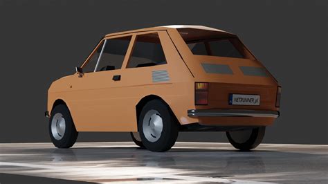 Fiat 126p Maluch 3D Model By NETRUNNER Pl