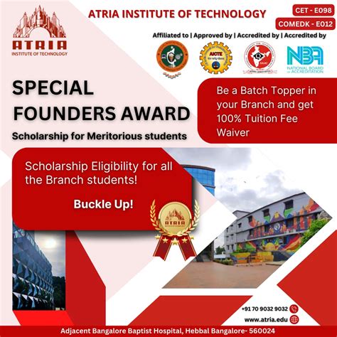 Atria Institute Of Technology Hebbal Bengaluru Admissions