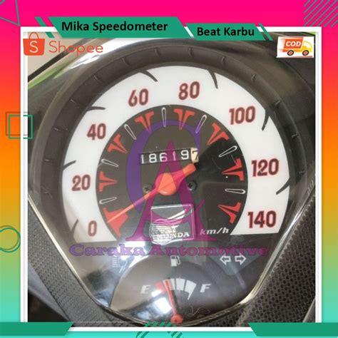 Jual Mika Mica Kaca Speedometer Kilometer Spedometer Honda Beat Karbu