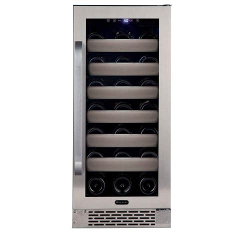 Whynter Elite Bottle Seamless Stainless Steel Door Single Zone Built