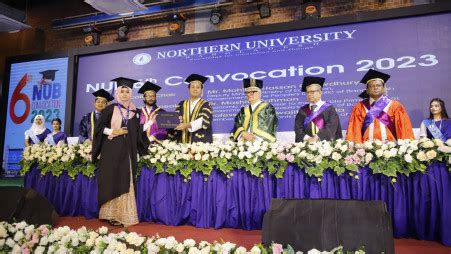 6th convocation of Northern University Bangladesh held at NUB permanent ...