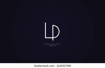 Alphabet Letters Initials Monogram Logo Lp Stock Vector Royalty Free