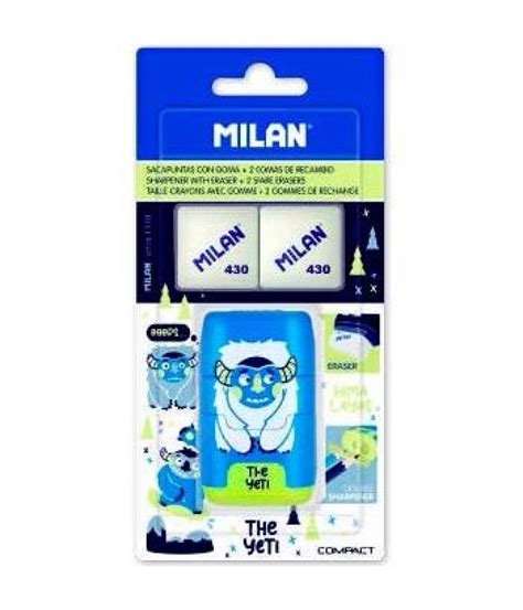 Milan Afilaborra Compact The Yeti 2 Gomas De Recambio En Blister C