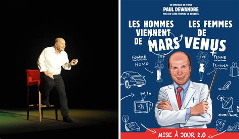 Le Spectacle Les Hommes Viennent De Mars Les Femmes Viennent De V Nus