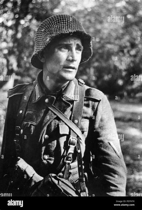 Wehrmacht Soldat An Der Westfront Stockfotografie Alamy