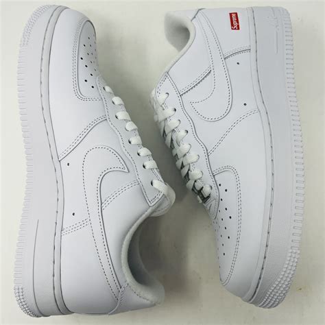 Nike Air Force 1 Low Supreme White - Holy Ground Sneaker Shop - Buy ...