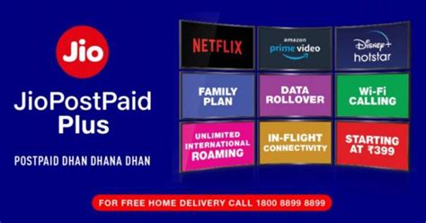 Reliance Jio Launches Postpaid Plans With Netflix Disney Plus Hotstar