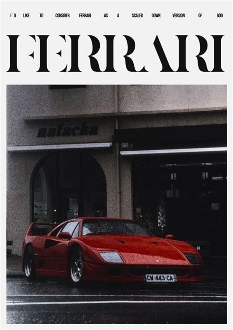 A Red Sports Car Parked In Front Of A Building