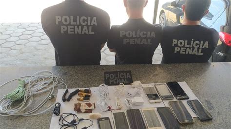 Servidores Penitenci Rios Interceptam Lan Amento De Celulares Em