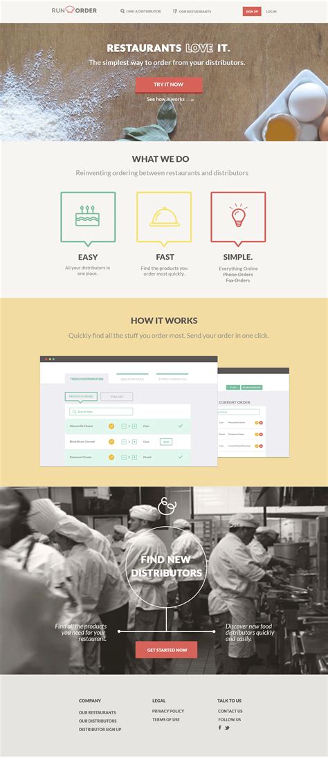 Landing Page Redesign by Lea Pische on Dribbble