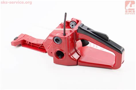 Бак топливный (рукоятка пилы) 4500/5200 в сборе, с подкачкой Тип №4 для ...