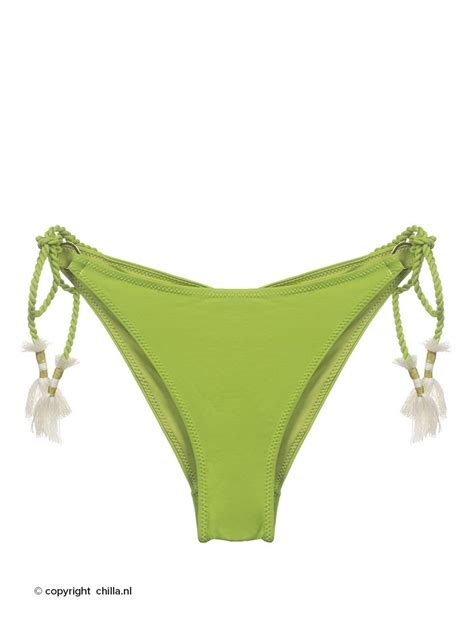Triangle Bikini Macrame Pistachio By Milonga