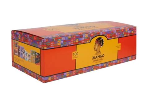 Чай черный "Жамбо" Кения 100 пакетиков Казахстан - купить с доставкой ...