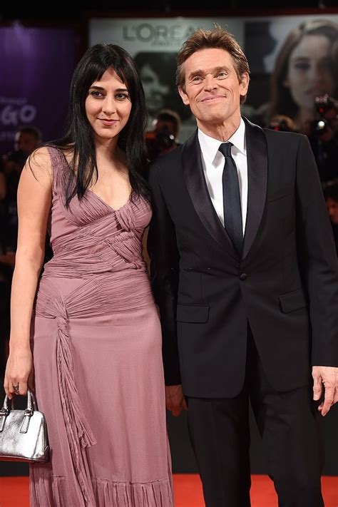 Willem Dafoe And His Wife Giada In Dresses Fashion One