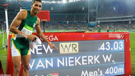 Wayde Van Niekerk Sprinting Montage M M Wr Holder Motivation